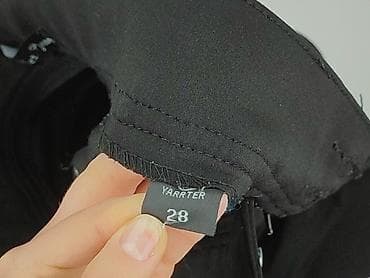 cargo wide leg: Spodnie materiałowe damskie, rozmiar S — 5