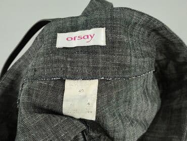 woskowane spodnie orsay: Orsay, Spodnie materiałowe damskie, rozmiar M — 4