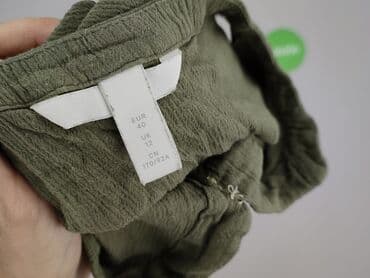 khaki bluzki: H&M, Bluzka damska, rozmiar L — 6