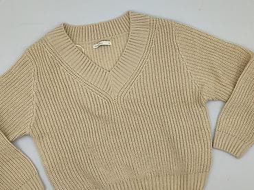 czarny sweter oversize: House, Sweter damski, rozmiar S — 1