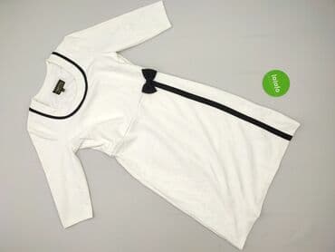 sukienka biała z czarnymi wstawkami: Sukienka damska, rozmiar M — 3