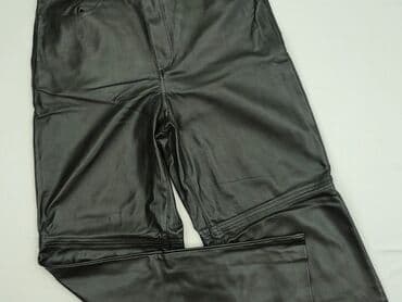alexander wang spodnie: H&M, Material trousers for women, size M — 2