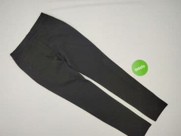 spodnie serduszka by o la la czarne: Spodnie materiałowe damskie, rozmiar M — 3