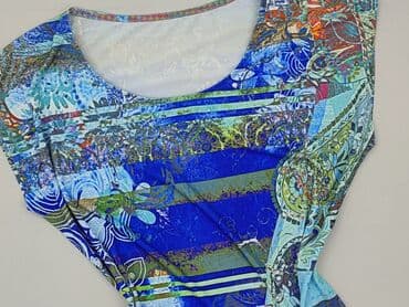 kolorowa bluzka damska: Bluzka damska, rozmiar L — 1