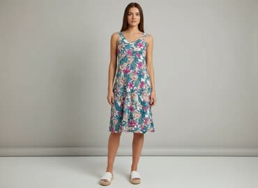 sukienka w kwiatki hm: H&M, Sukienka damska, rozmiar S — 1