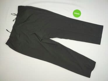 Women: Material trousers for women, 6XL — 3