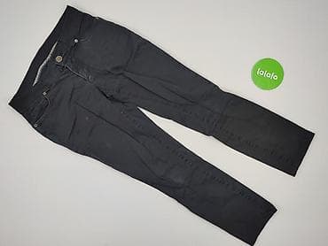 nike jeans: Benetton, Spodnie materiałowe damskie, rozmiar M — 3