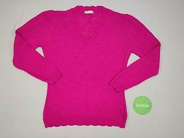 czerwony sweter h m: Sweter damski, rozmiar L — 2