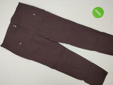 spodnie woskowane born2be: Bianca, Spodnie materiałowe damskie, rozmiar 3XL — 3