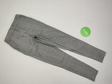 patchwork: Material trousers for women, size S — 2