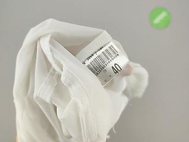 biała bluza pull: Bluzka damska, rozmiar L — 4
