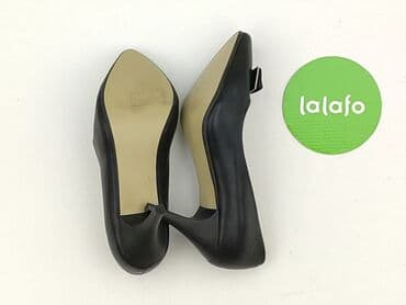 biale buty z kokardą: Flat shoes for women, size 35 — 4