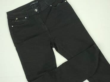 woskowane legginsy z wysokim stanem zara: Monnari, Spodnie materiałowe damskie, rozmiar L — 1