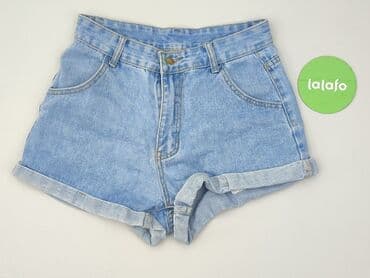 majtki do stroju kąpielowego wysoki stan: Shein, Szorty damskie, M — 2