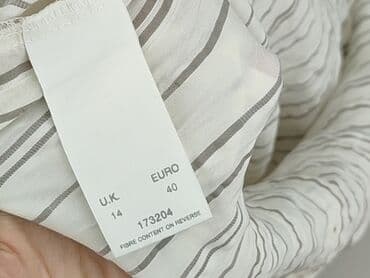 biała obcisła koszulka: M&Co, Koszula damska, L — 5