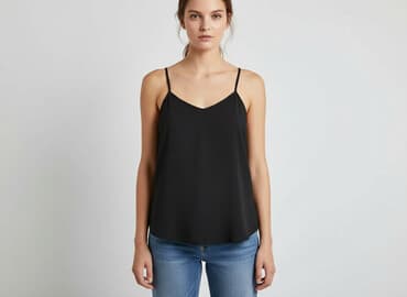 bluzki czarne mohito: Topshop, T-shirt damski, rozmiar M — 6
