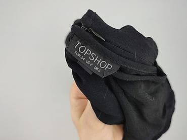 czarna: Topshop, Sukienka damska, rozmiar 2XS — 4
