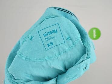 sinsay koszule męskie z krótkim rękawem: Sinsay, Koszulka polo dla mężczyzn, rozmiar XS — 4