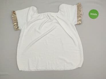 bluzki nietoperz plus size: Bluzka damska, rozmiar 4XL — 3