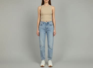 basicowe ubrania: Sinsay, Top damski, rozmiar S — 1