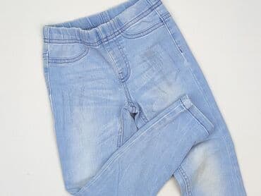 legginsy z wysokim stanem modelujace: Spodnie jeansowe, Little kids, 4-5 lat, 110, stan - Bardzo dobry — 1