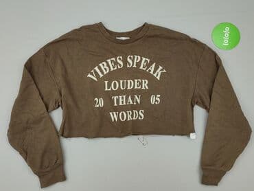 pull and bear bluzy: Bershka, Women`s sweatshirt, size M — 3