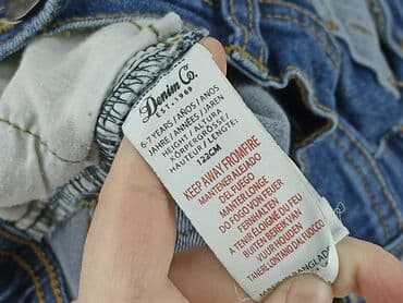 top basic: Jeans, DenimCo, 7 years, 122, condition - Very good — 4