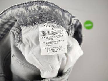 jeansy flare: Jeansy damskie, rozmiar L — 5