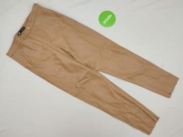 kurtka ze skóry ekologicznej zara: Zara, Spodnie materiałowe damskie, rozmiar M — 3