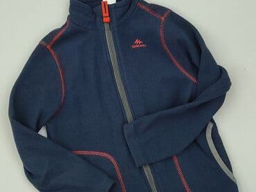 pluszowa kurtka z kapturem: Transitional jacket, Quechua, 104-110 cm, condition - Very good — 1
