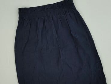 spódniczka alex biało niebieska: Spódnica damska, rozmiar L — 1