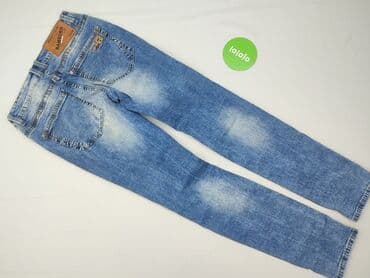 dżinsy z przetarciami: Jeansy damskie, rozmiar S — 3