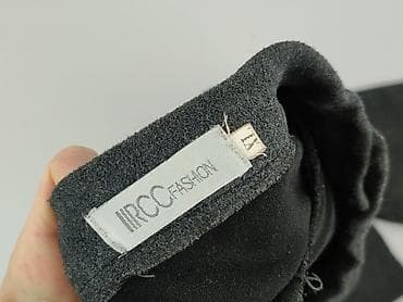 grey jeans: Spodnie materiałowe damskie, rozmiar XL — 4