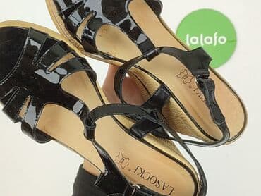 sandały drewniaki lasocki: Sandały damskie, rozmiar 39 — 5