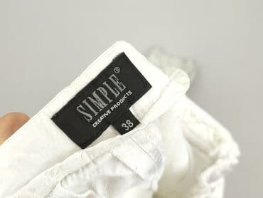 łaty na spodnie do prasowania: SIMPLE, Spodnie materiałowe damskie, rozmiar M — 5