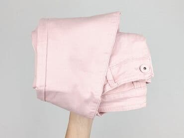 różowe jeansy damskie: Jeansy damskie, rozmiar S — 4