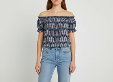 sinsay bluzki koszulowe: Sinsay, Bluzka damska, rozmiar S — 8