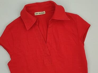 janina stretch t shirt: JUST WOMAN, Women`s polo shirt, size M — 1