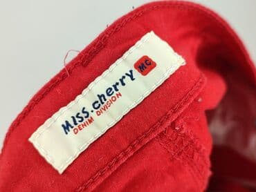 jeansy czerwone damskie: Cherry, Jeansy damskie, rozmiar XS — 4