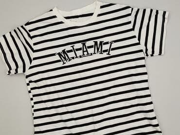 bluzka w paski meska: T-shirt damski, rozmiar M — 2