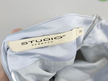 plisowane spódnice srebrne: Spódnica damska, rozmiar M — 4