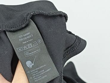 czarne obcisła bluzki z długim rękawem: Monki, Bluzka damska, rozmiar M — 5