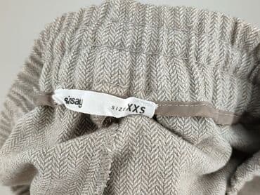 sinsay plus size spodnie: Sinsay, Spodnie materiałowe damskie, rozmiar 2XS — 4