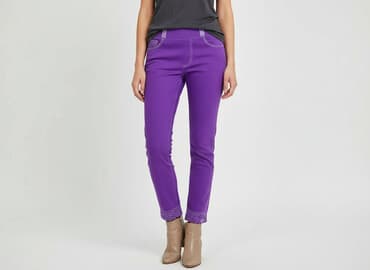 spodnie hello kotty: Jeansy damskie, rozmiar S — 1