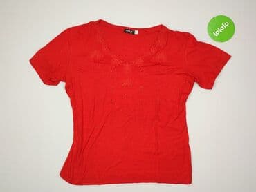 piękne czerwone sukienki na wesele: Bluzka damska, rozmiar XL — 2