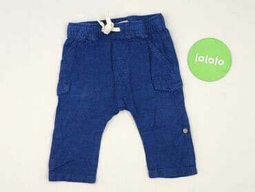 koszulka z traktorem dla chłopca: Denim pants, H&M, 6-9 months, condition - Perfect — 2