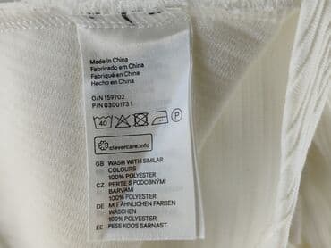 bluzka z baskinką biała: H&M, Bluzka damska, rozmiar S — 5