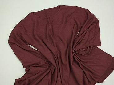 bordowy: Narzutka damska, rozmiar One size — 1