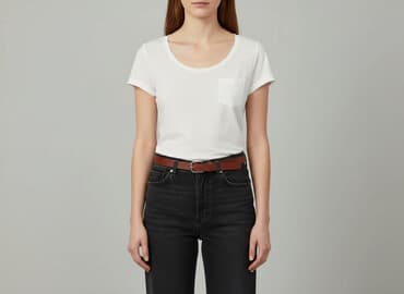 pier one t shirty basic: T-shirt damski, rozmiar M — 1
