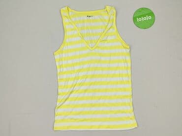 koszulka żółta w czarne paski: T-shirt damski, rozmiar S — 2